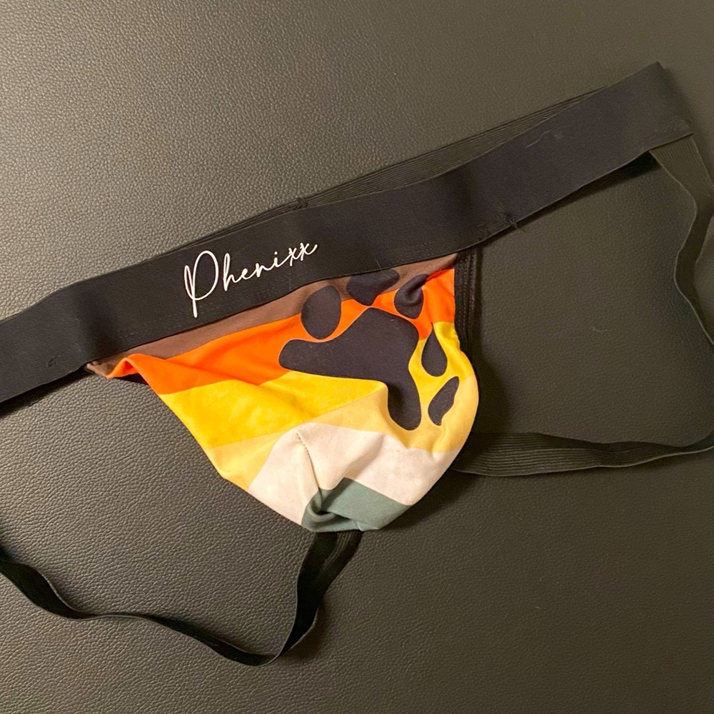 Mens Bear Flag Jockstrap